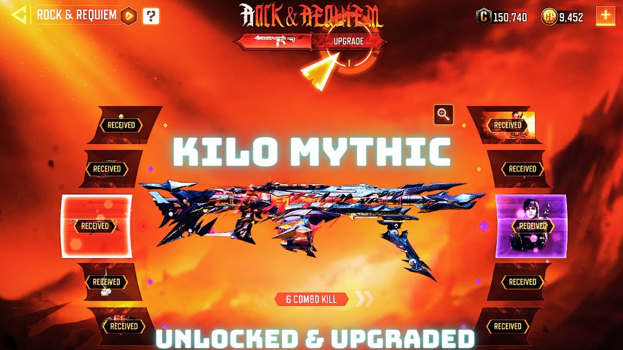 Kilo 141 Mythic Demon-song Unlocked & Upgraded | Rock & Requiem Mythic Drop | Call of Duty®: Mobile