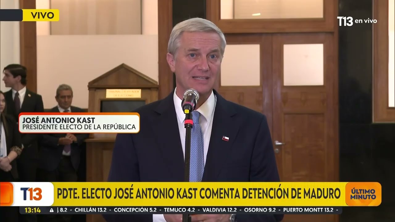 José Antonio Kast habla tras ser proclamado como presidente electo