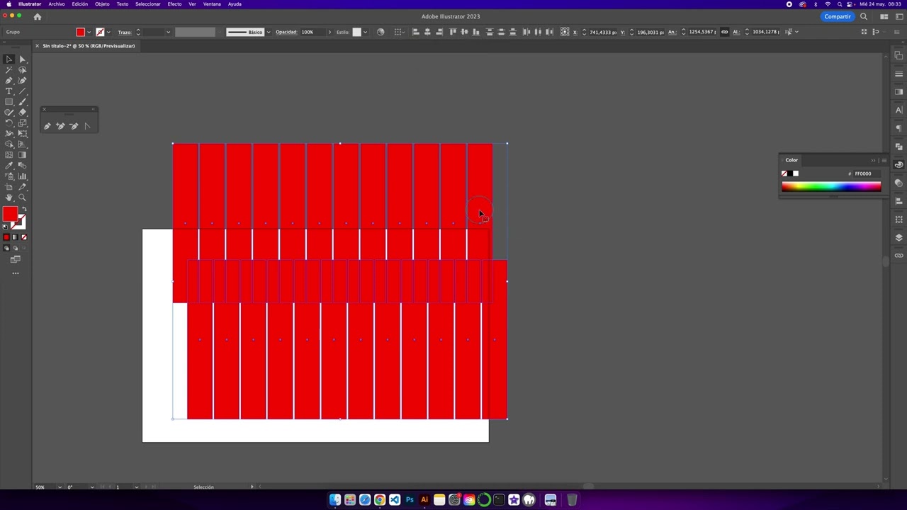 Grilla bootstrap en illustrator