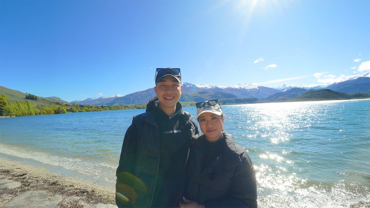 sunshine wasn't on the agenda for our New Zealand trip 🌧️