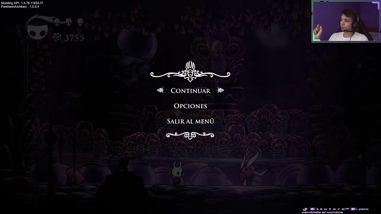 Hollow Knight Completando Salon de Dioses @DHYubeL  🟣Twitch  /  🟢Kick  / ⚫ Tiktok