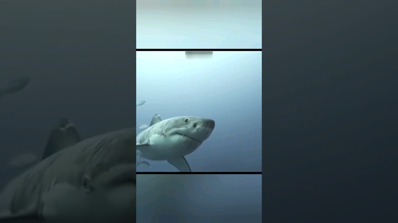 閲覧急上昇【衝撃注意】海外映像：死闘を勝ち続けたホホジロザメがヤバい【水中映像】　#急上昇