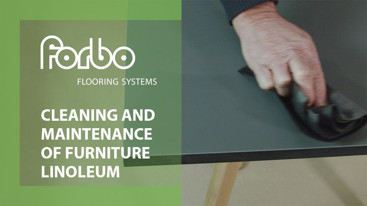 Cleaning and maintenance of Furniture Linoleum | Forbo Flooring Systems
