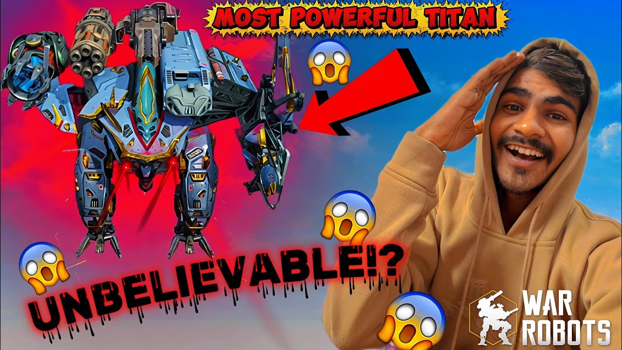When I changed my Titan weapon war robots Hindi gameplay with ultimate robots and weapons 😲