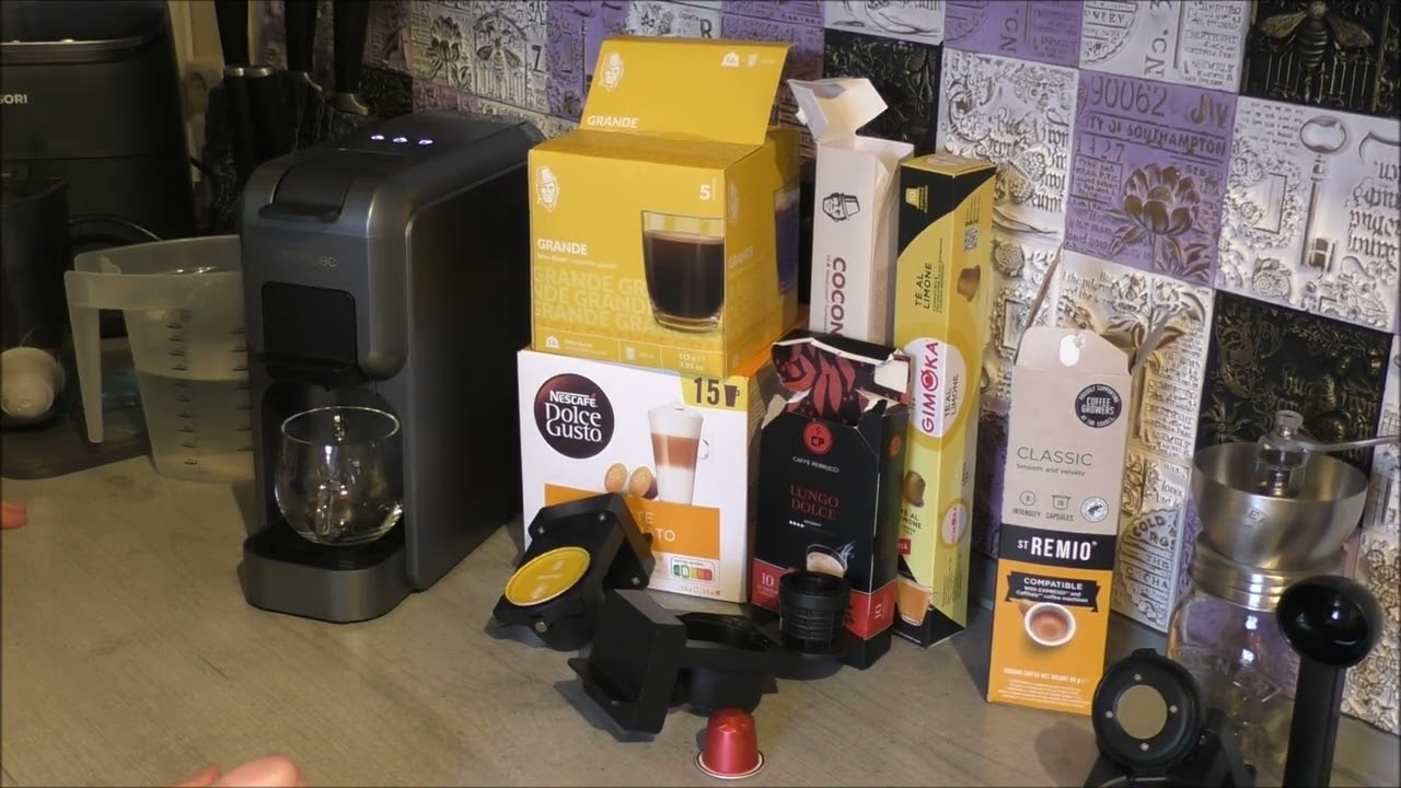 Cecotec Kaffeekapselmaschine  FreeStyle Compact Black