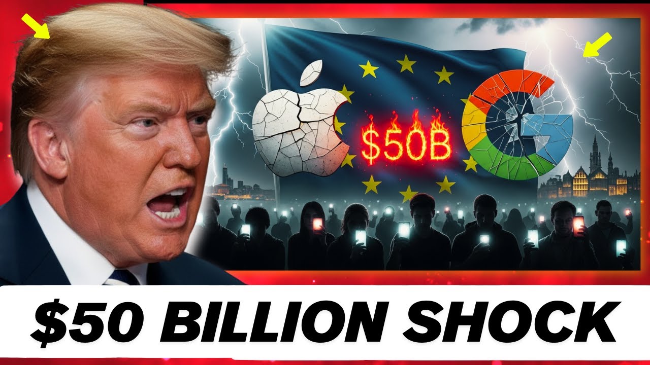 EU CRUSHES Apple & Google With $50B in Digital Taxes — Americans PAY MORE