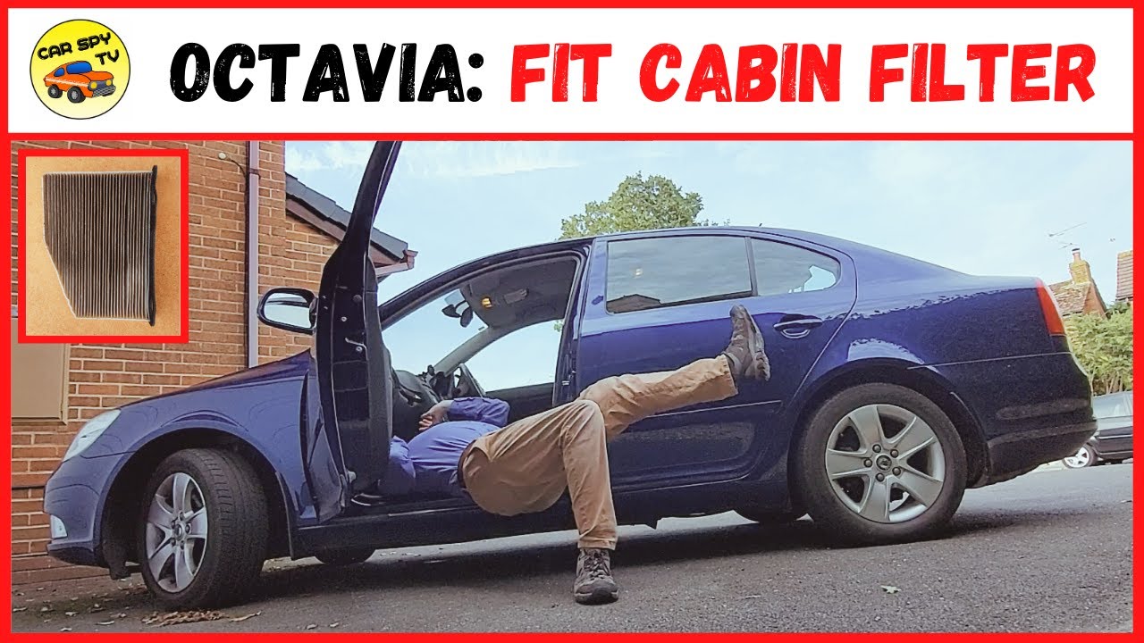 Skoda Octavia Mk2: How To Change Cabin Filter (Replace Pollen Filter)