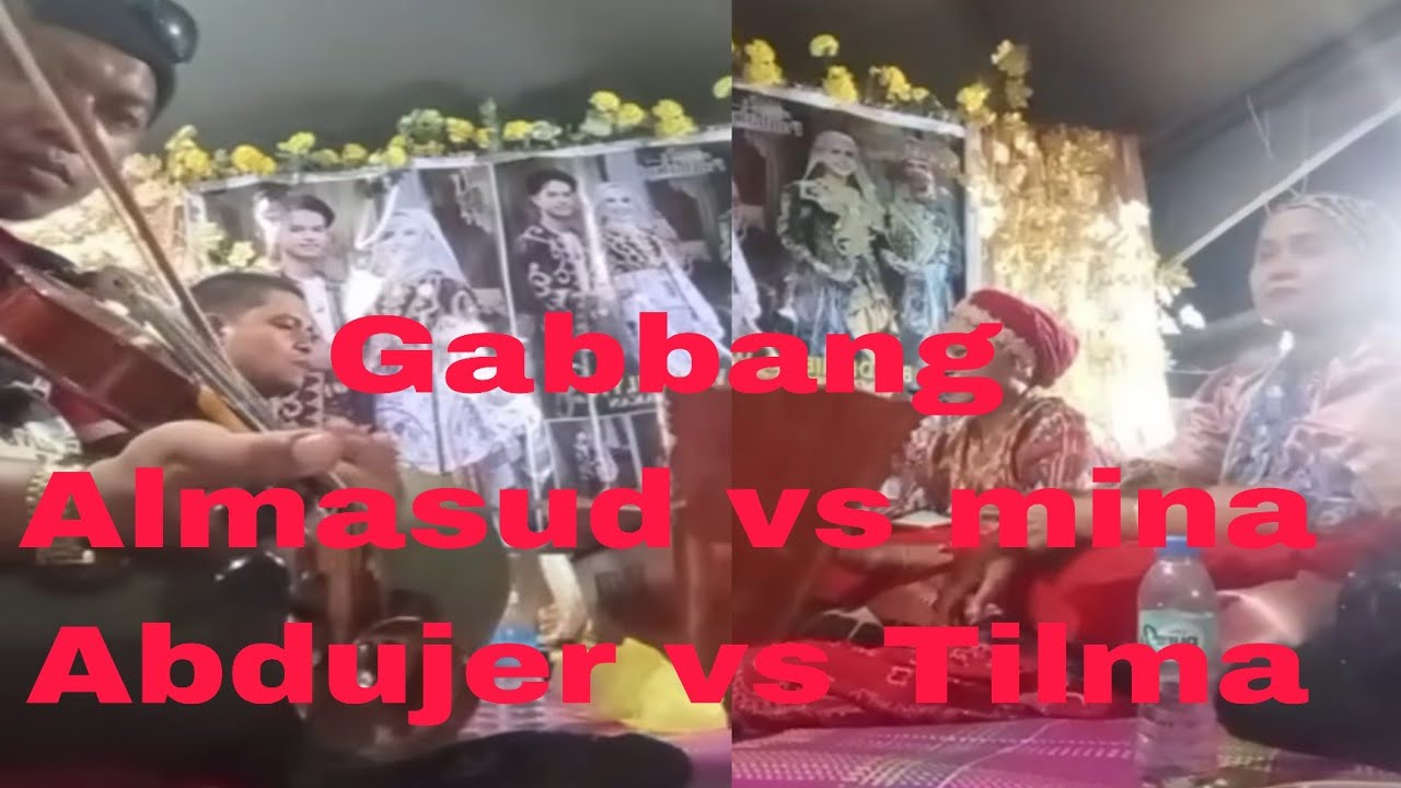 GABBANG  ALMASUD VS MINA AND ABDUJIR VS TELMA//MALANUH MASAWA MAKATAGI DUNGOGON 
