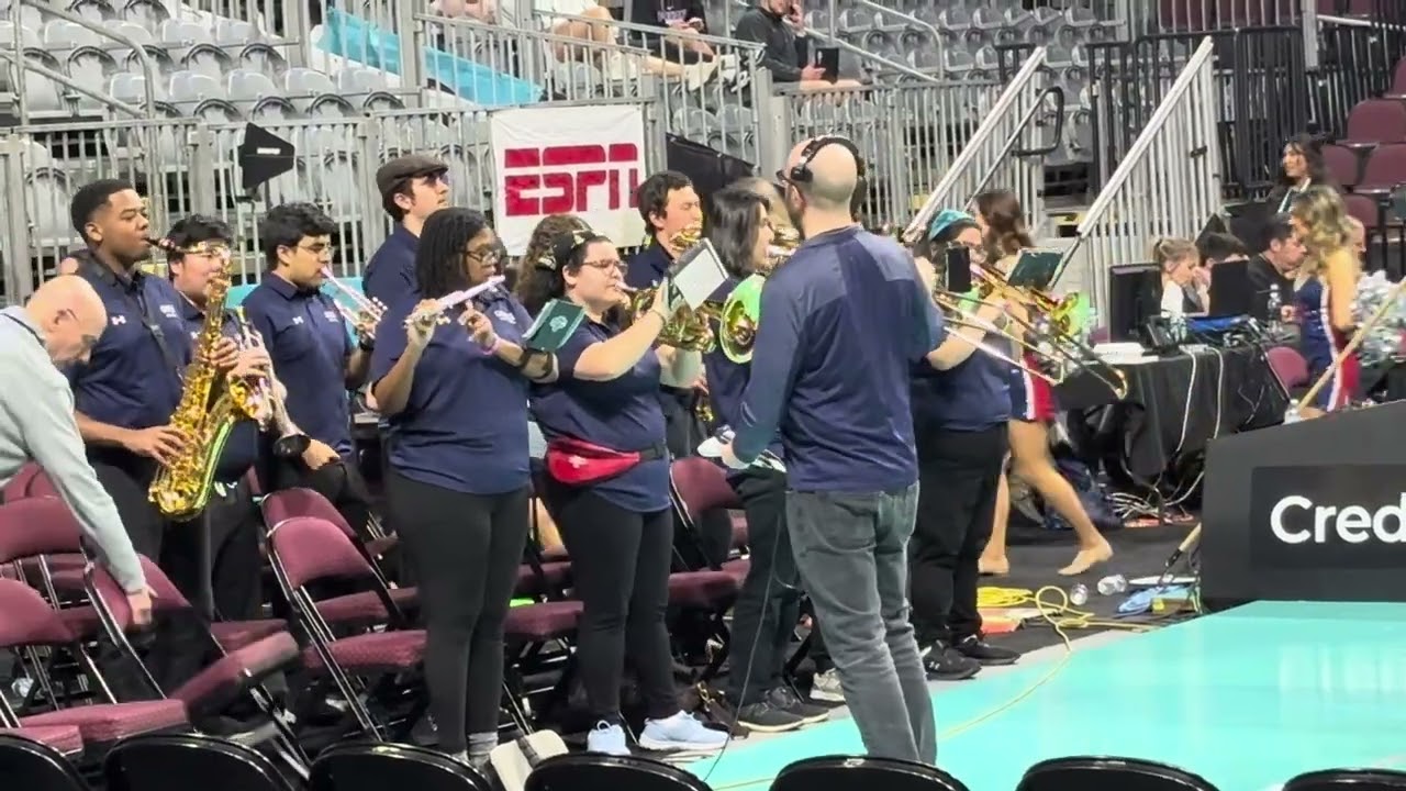 2024 West Coast Conference Tournament featuring the pep band from Saint Mary's College (CA)