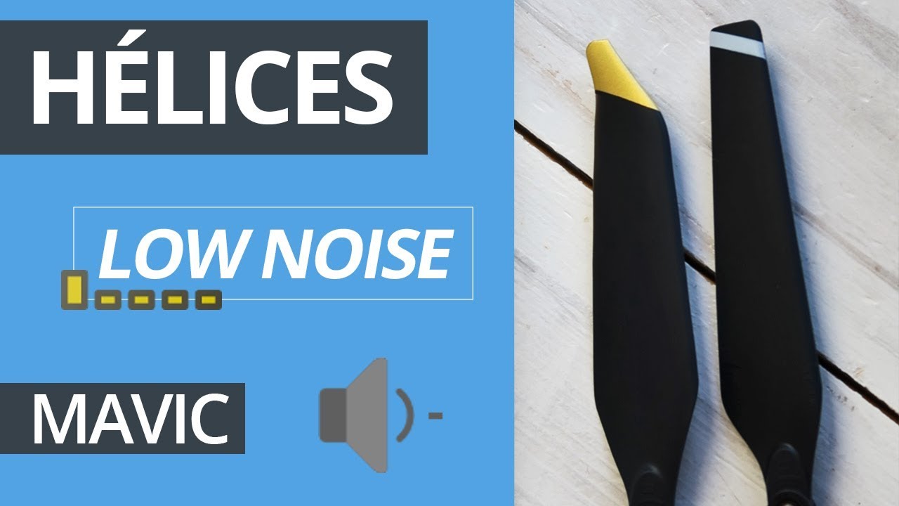 J'AI ENFIN REÇU MES HÉLICES LOW NOISE PLATINUM POUR MON MAVIC PRO