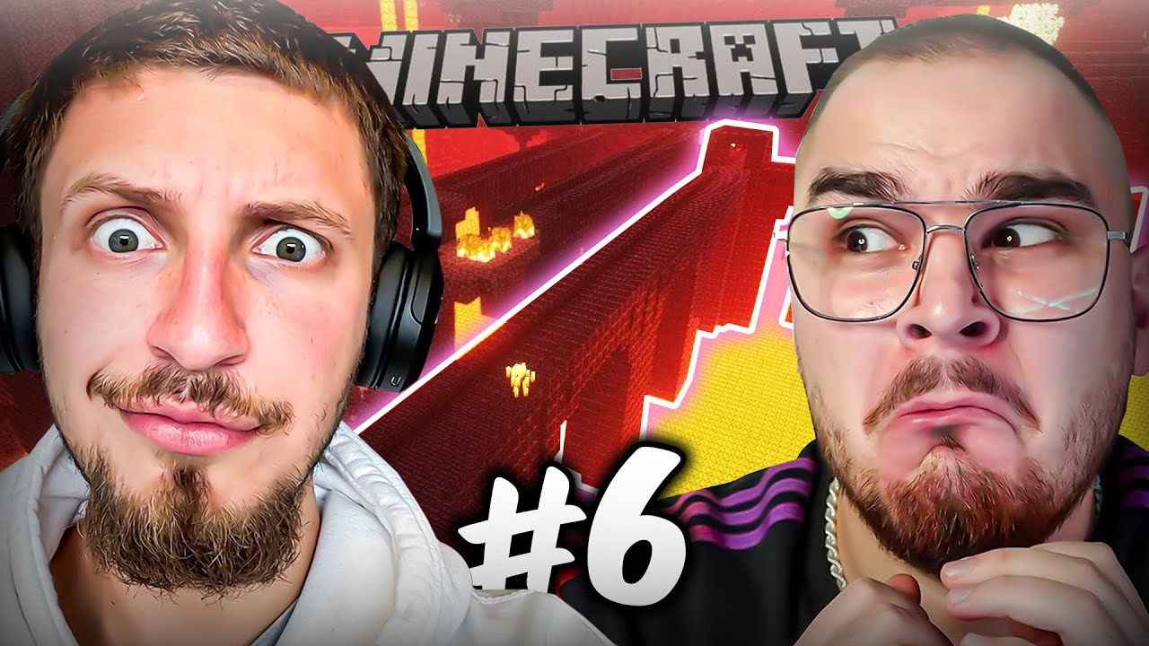 Gjetem NETHER FORTRESS bashk ME @Gafi  | Ademi&Gafi Minecraft #6