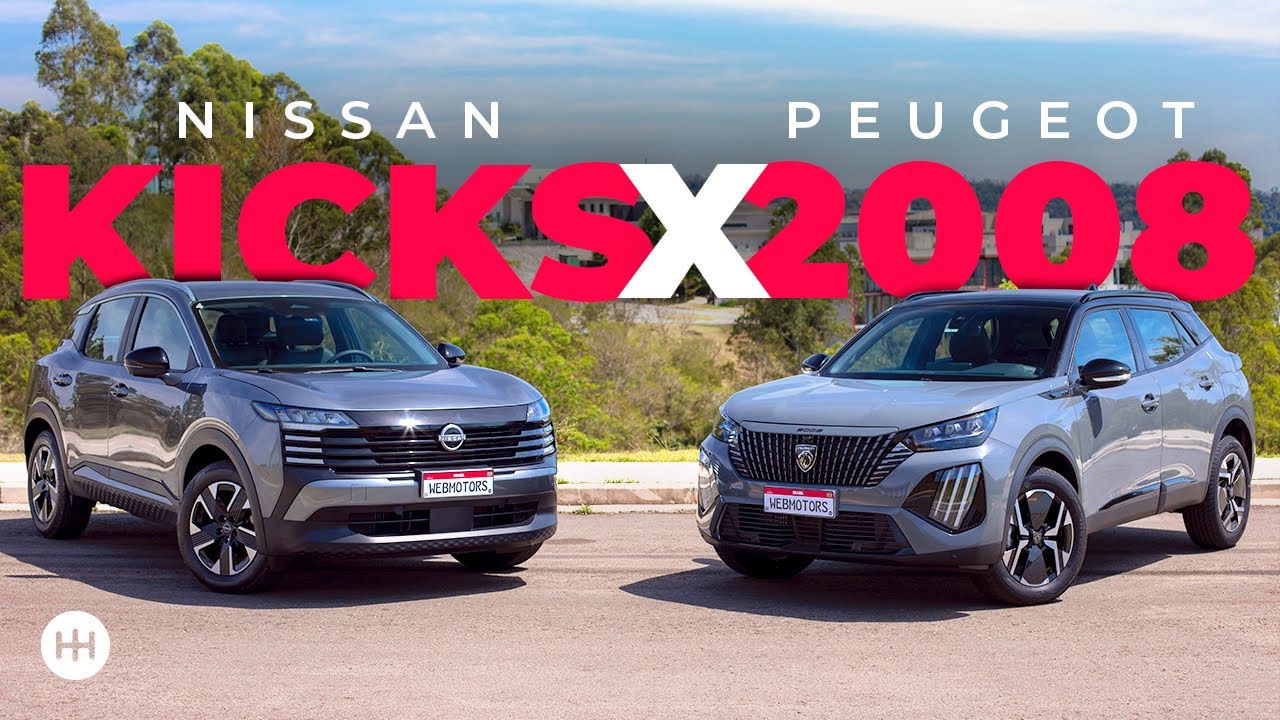 Nissan Kicks x Peugeot 2008: Por MENOS de R$ 200 MIL, Qual SUV É Melhor?