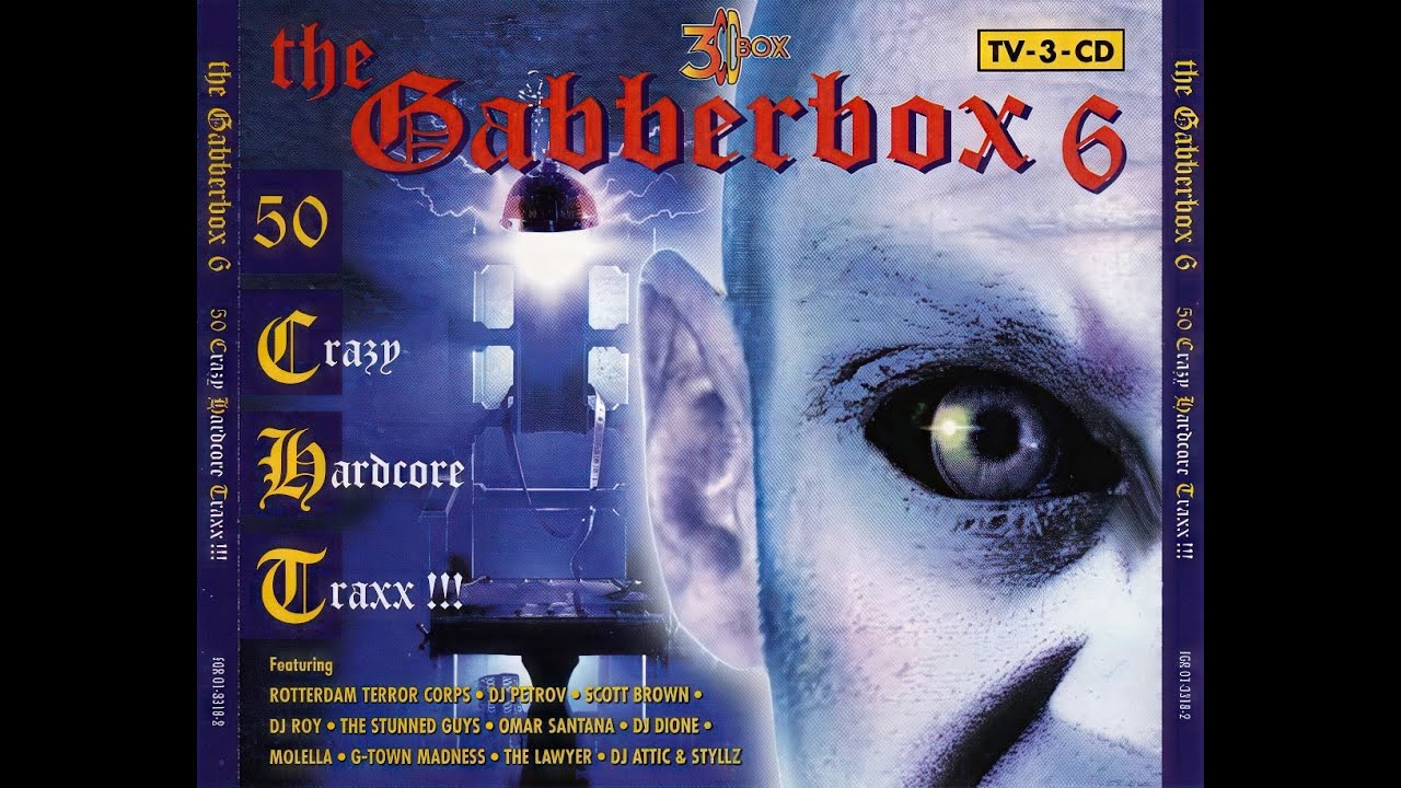 [1997] VA - The Gabberbox 6 (50 Crazy Hardcore Traxx !!!) [3xCD]