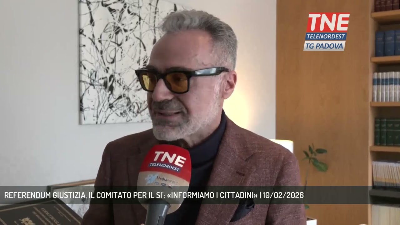 REFERENDUM GIUSTIZIA, IL COMITATO PER IL SI': «INFORMIAMO I CITTADINI» | 10/02/2026