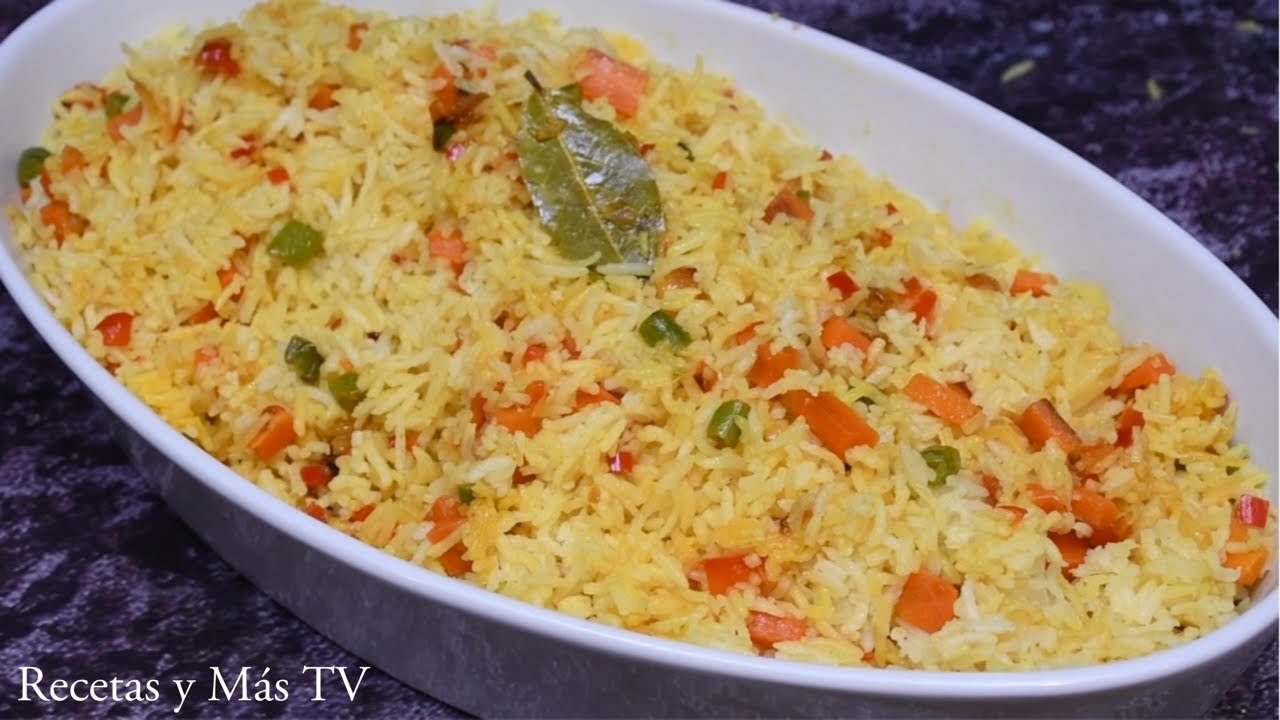 Cuando Quieras Comer Un Rico Arroz Haz Está Receta Súper Fácil