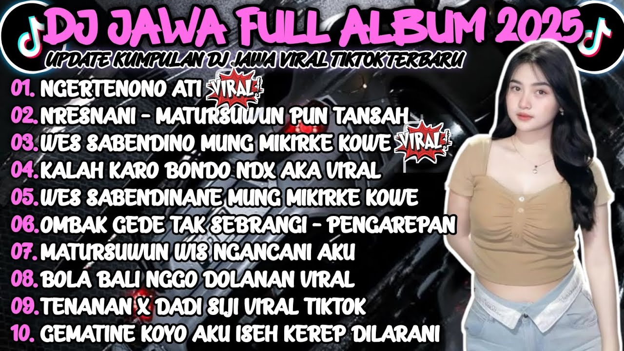 DJ JAWA TERBARU 2025 FULL BASS - DJ NGERTENONO ATI🎶DJ NRESNANI - MATURSUWUN PUN TANSAH FULL ALBUM🔥
