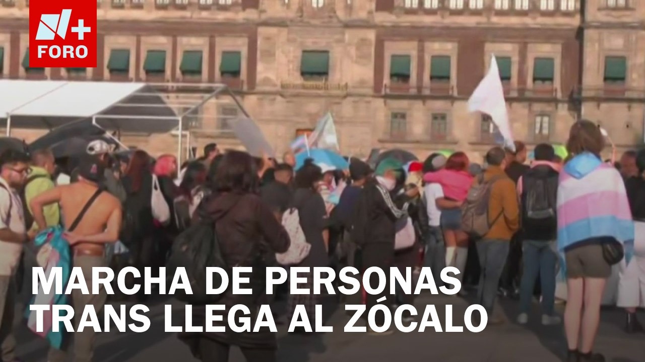 Marcha por el D&iacute;a de la Visibilidad Trans 2026 llega al Z&oacute;calo, CDMX