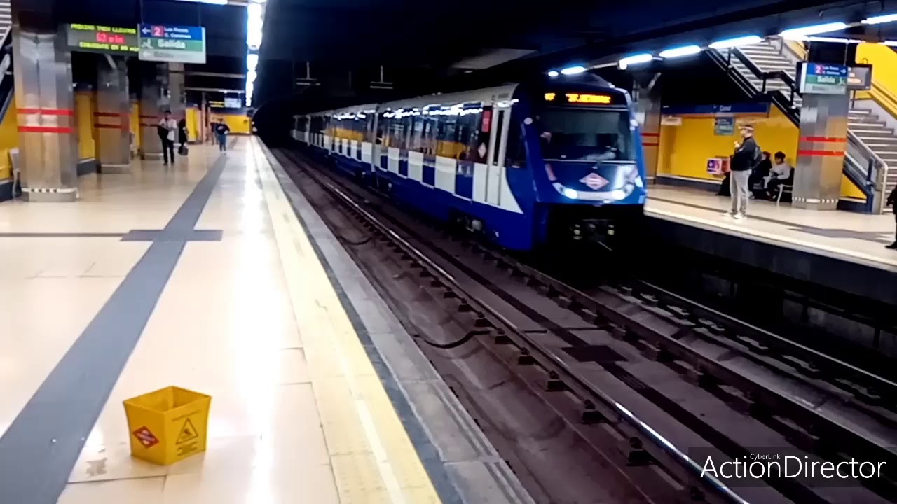 Metro de Madrid: circulaciones noviembre de 2019