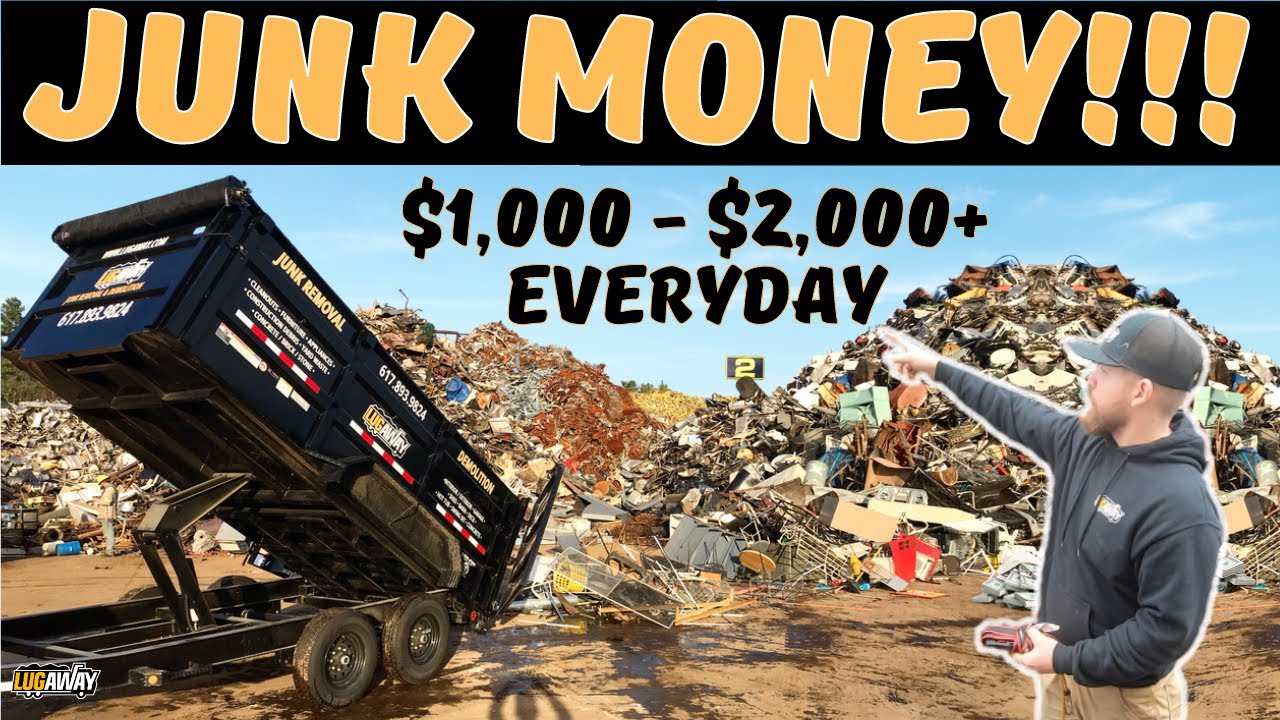 MAKE $1K - $2K+ EVERYDAY! JUNK REMOVAL DAY IN THE LIFE
