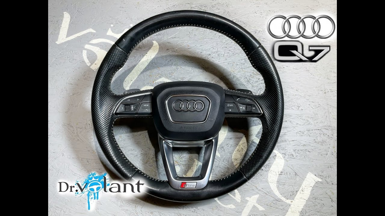D&eacute;montage du volant Airbag AUDI Q7 2016 - Dr.VOLANT