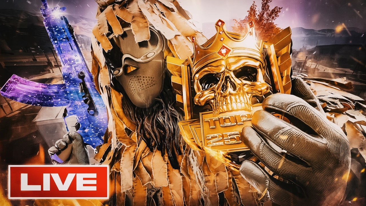 🔥 WARZONE AO VIVO! RANKEADA no CONTROLE