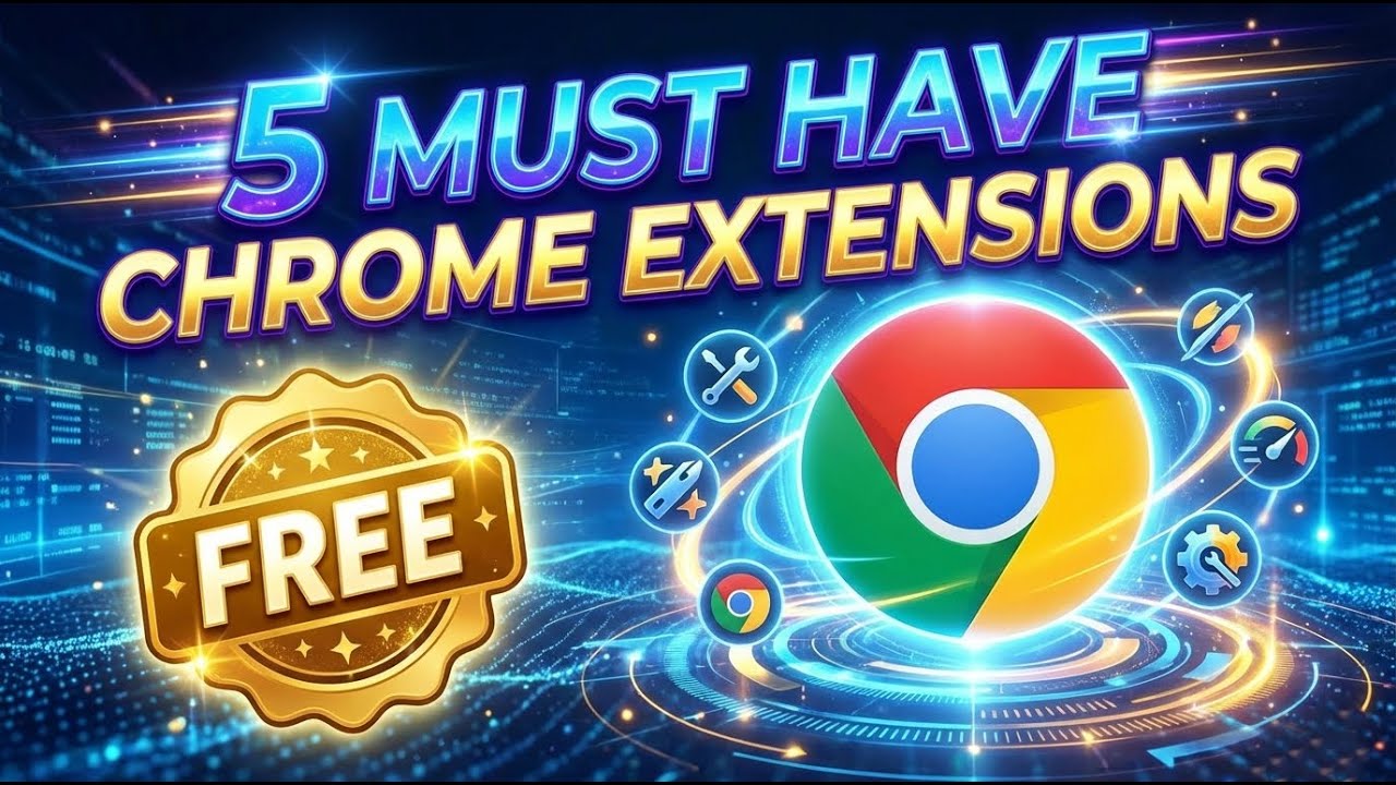 🔥 5 обязательных расширений для Chrome | 4K