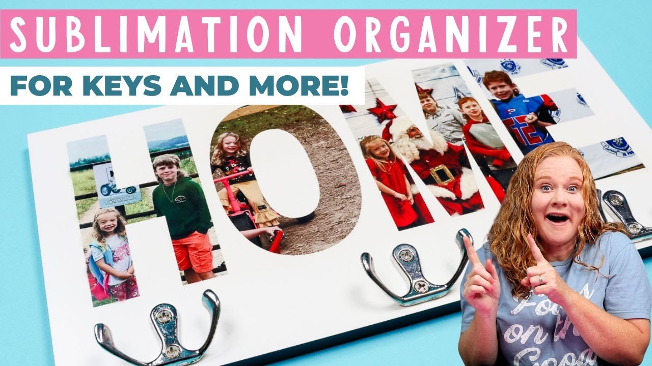 Sublimation Hanging Organizer for Keys, Leashes, and so much more!