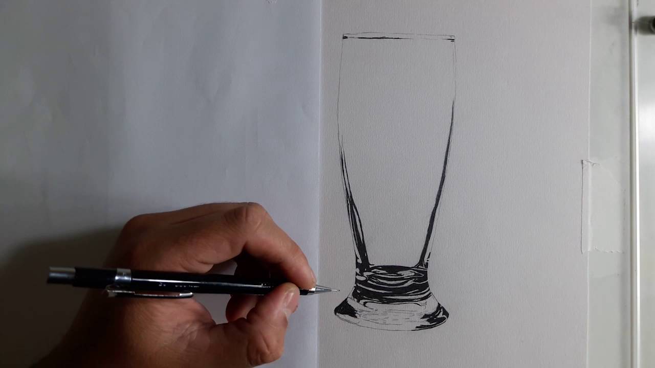 Desenhando Textura De Vidro