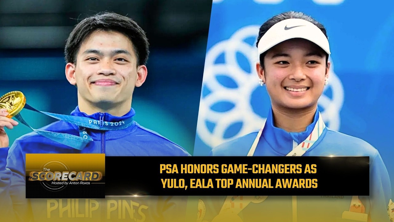 Carlos Yulo and Alex Eala Crowned Athletes of the Year at PSA Awards | The Scorecard
