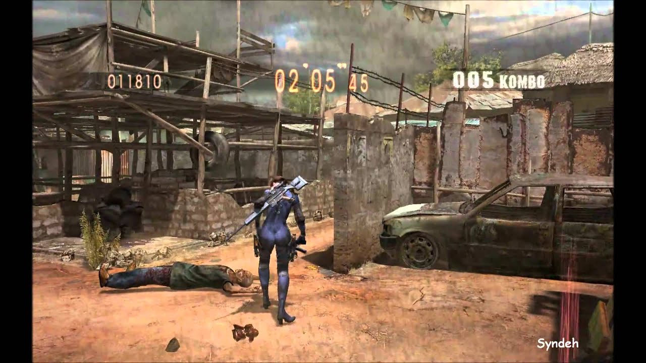 RE5 PC - animation swap - playable Boss Jill v2.0