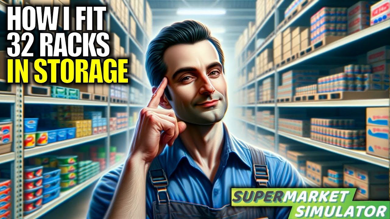 Storage Room Cramped but Effective | Supermarket Simulator Gameplay | Part 44