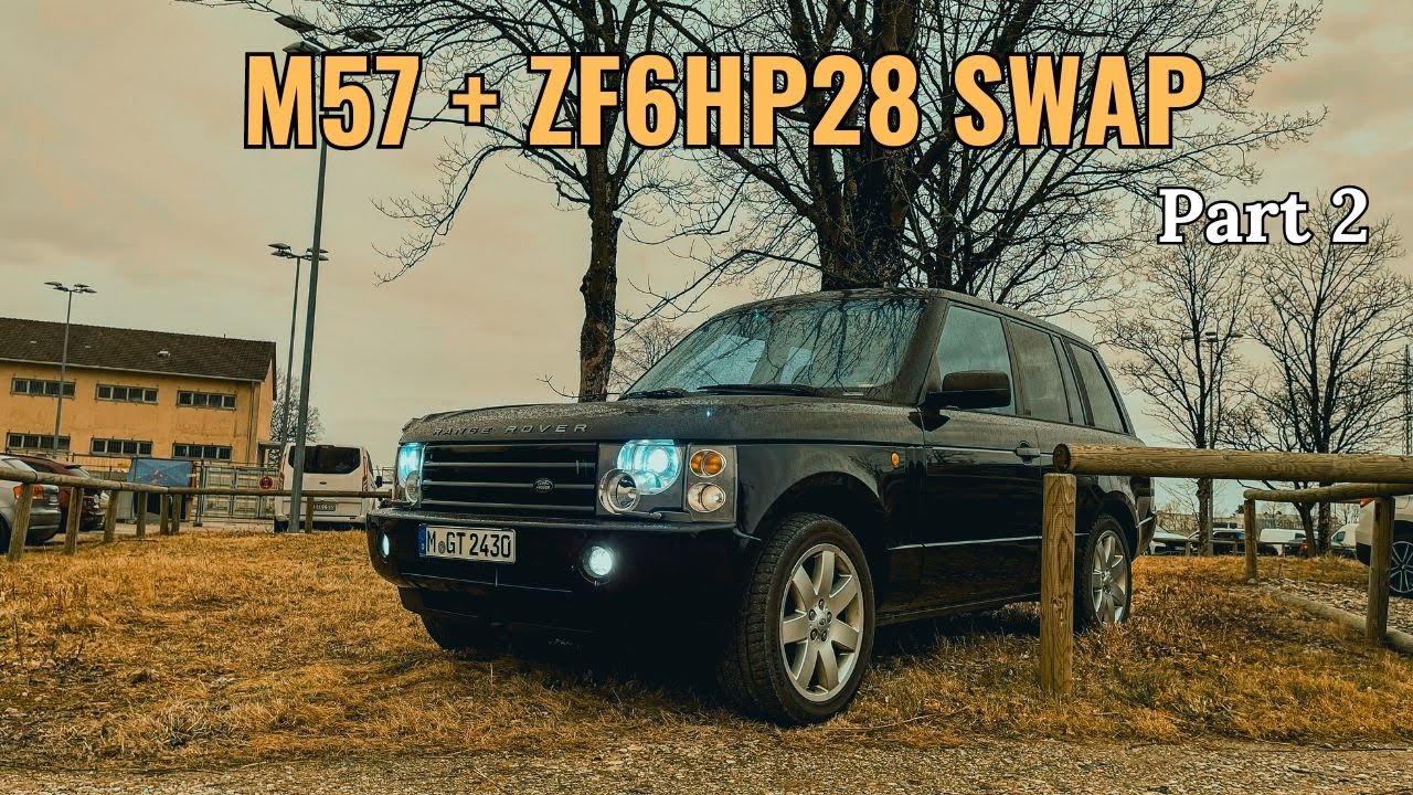 Range Rover L322 M57n2 замена и переоборудование на 6 скоростей, часть 2