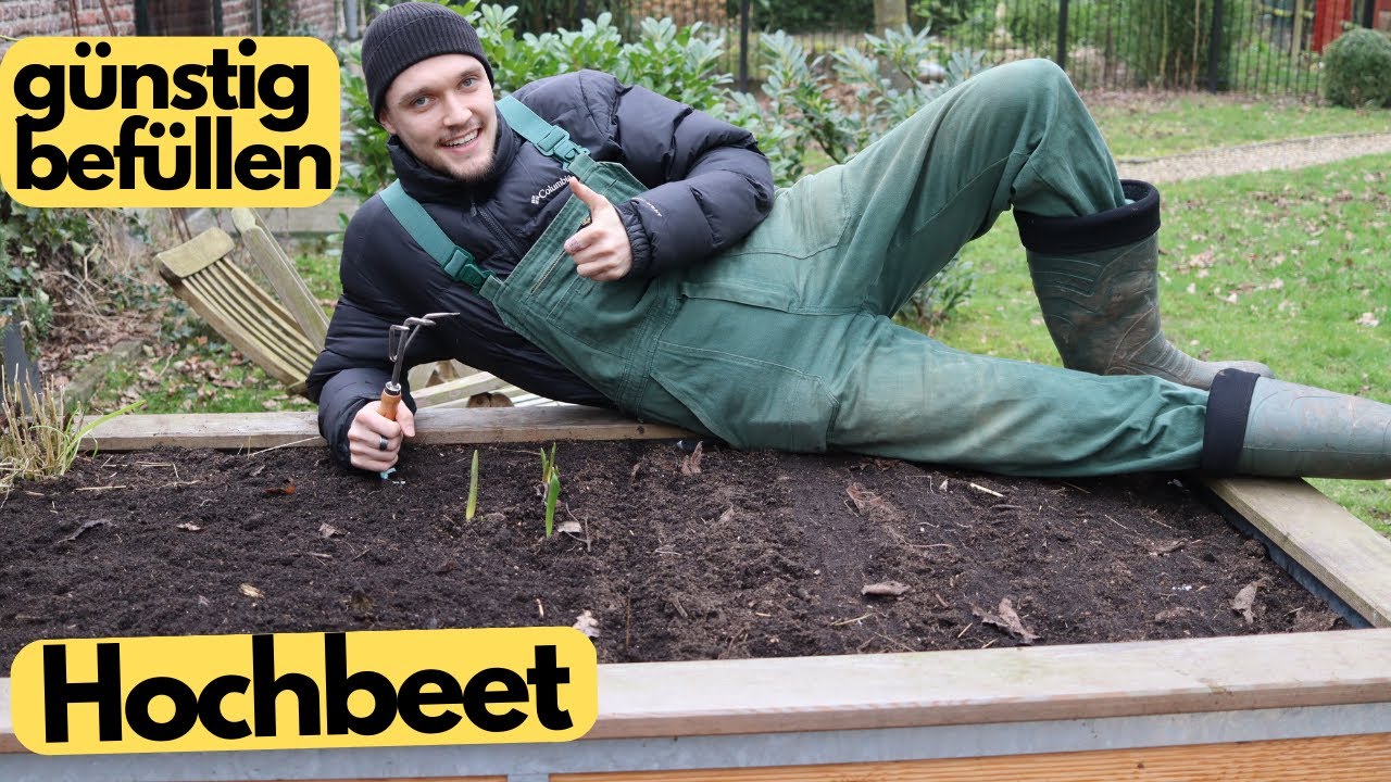 HOCHBEET nachfüllen und erste AUSSAATEN im Frühjahr