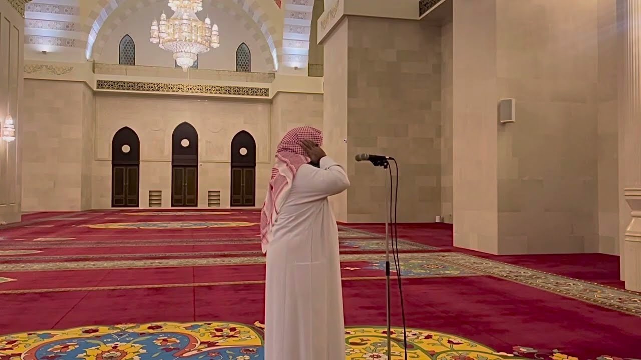 كأنك في الحرم المكي اذان الفجر على طريقة الشيخ نايف صالح فيده للشيخ علي الحوسني