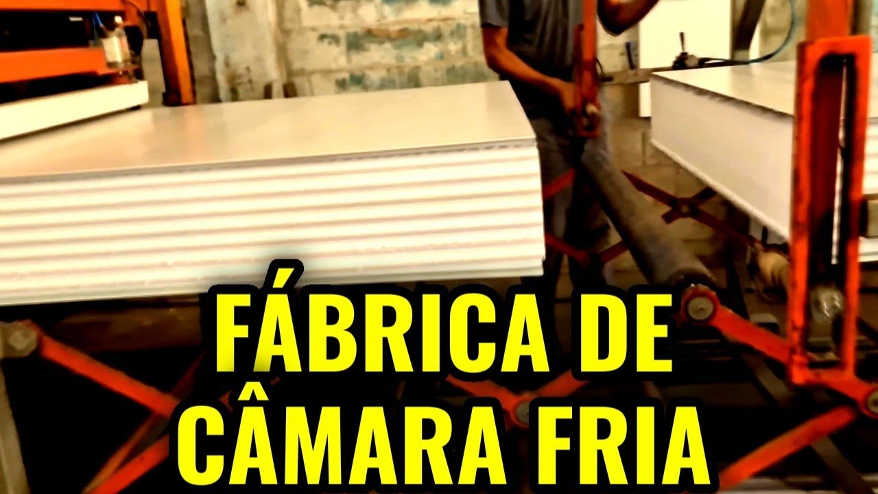 Painel de câmara fria, veja como é fábricado - Refrigeração comercial