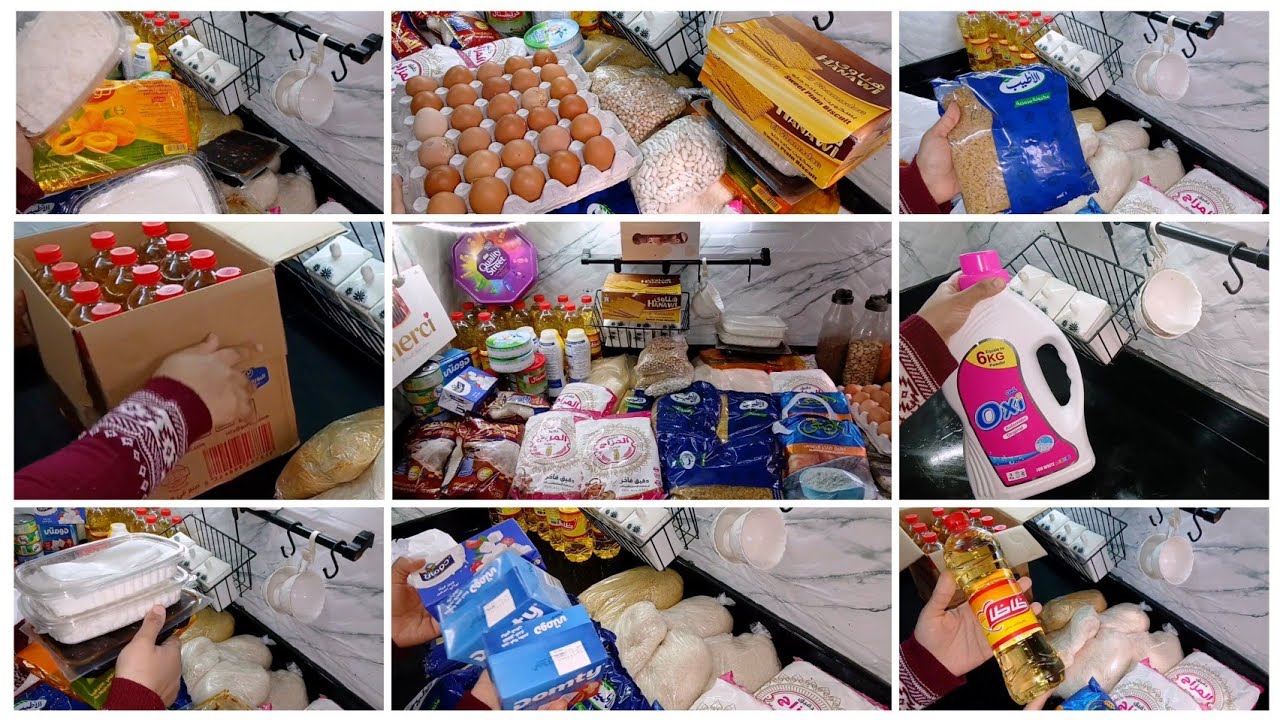مشتريات شهر 1🛒 ورمضان 2026 🌜من خزين البيت بالأسعار الجملة اسرارى فى التوفير قبل رمضان  