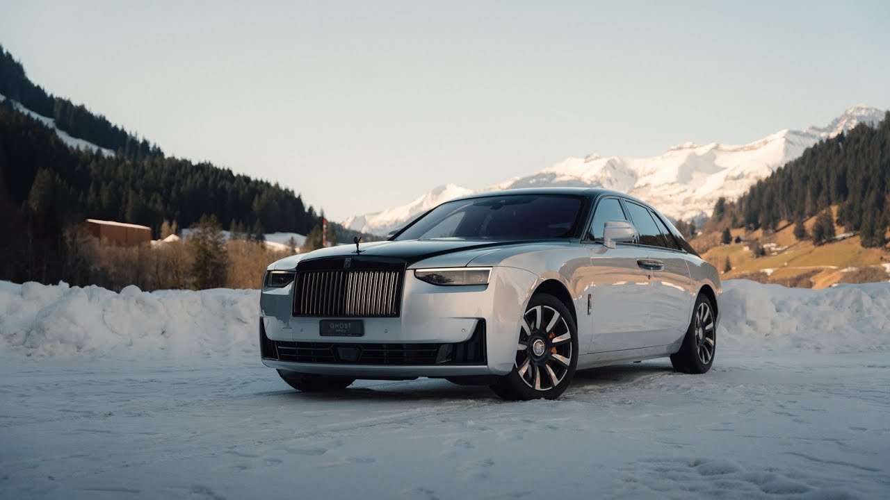 On shoot la nouvelle Rolls Royce Ghost II en Suisse !