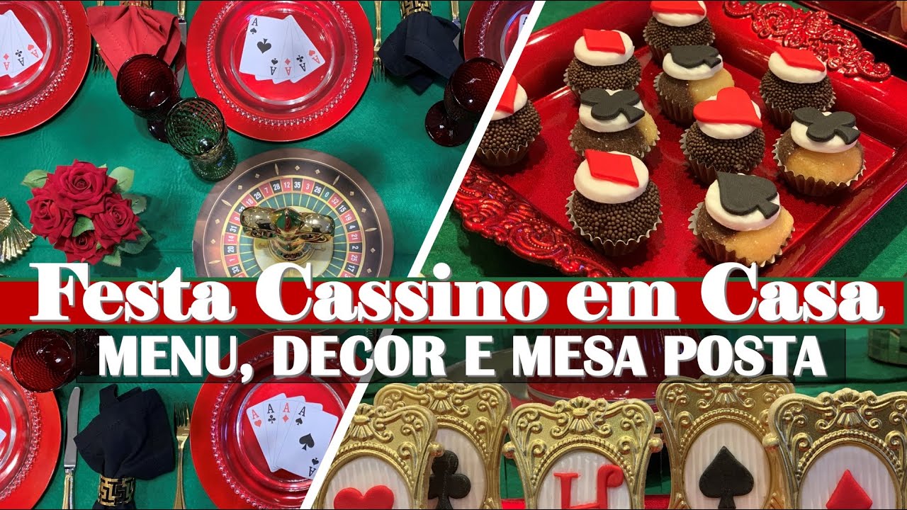 FESTA CASSINO EM CASA | MENU, DECOR E MESA POSTA