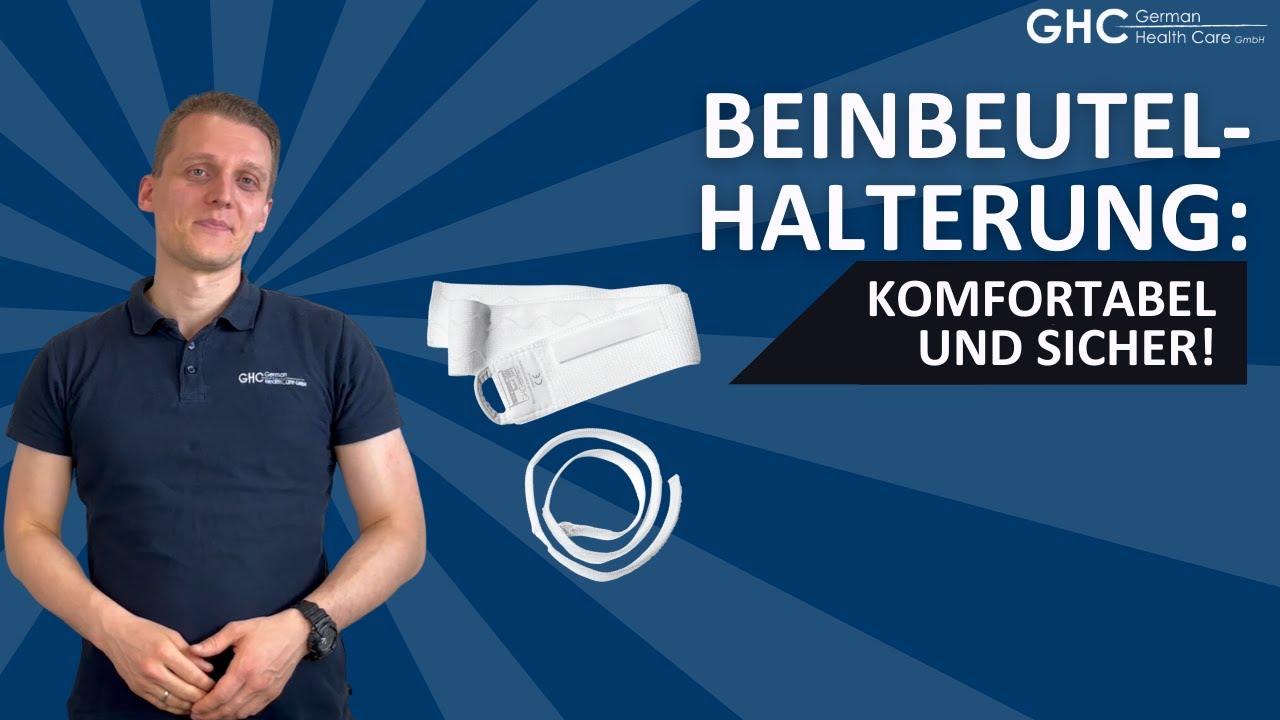 Beinbeutel sicher befestigen - So geht's!