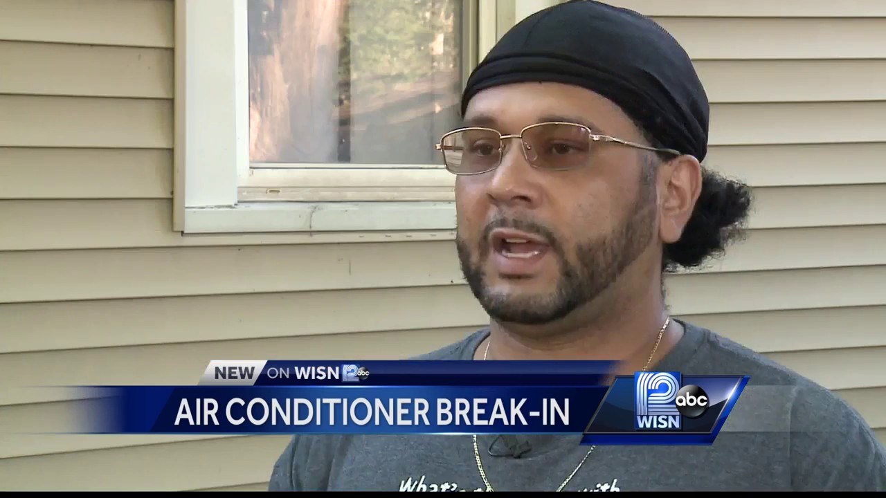 Burglars use windows with air conditioners to break in