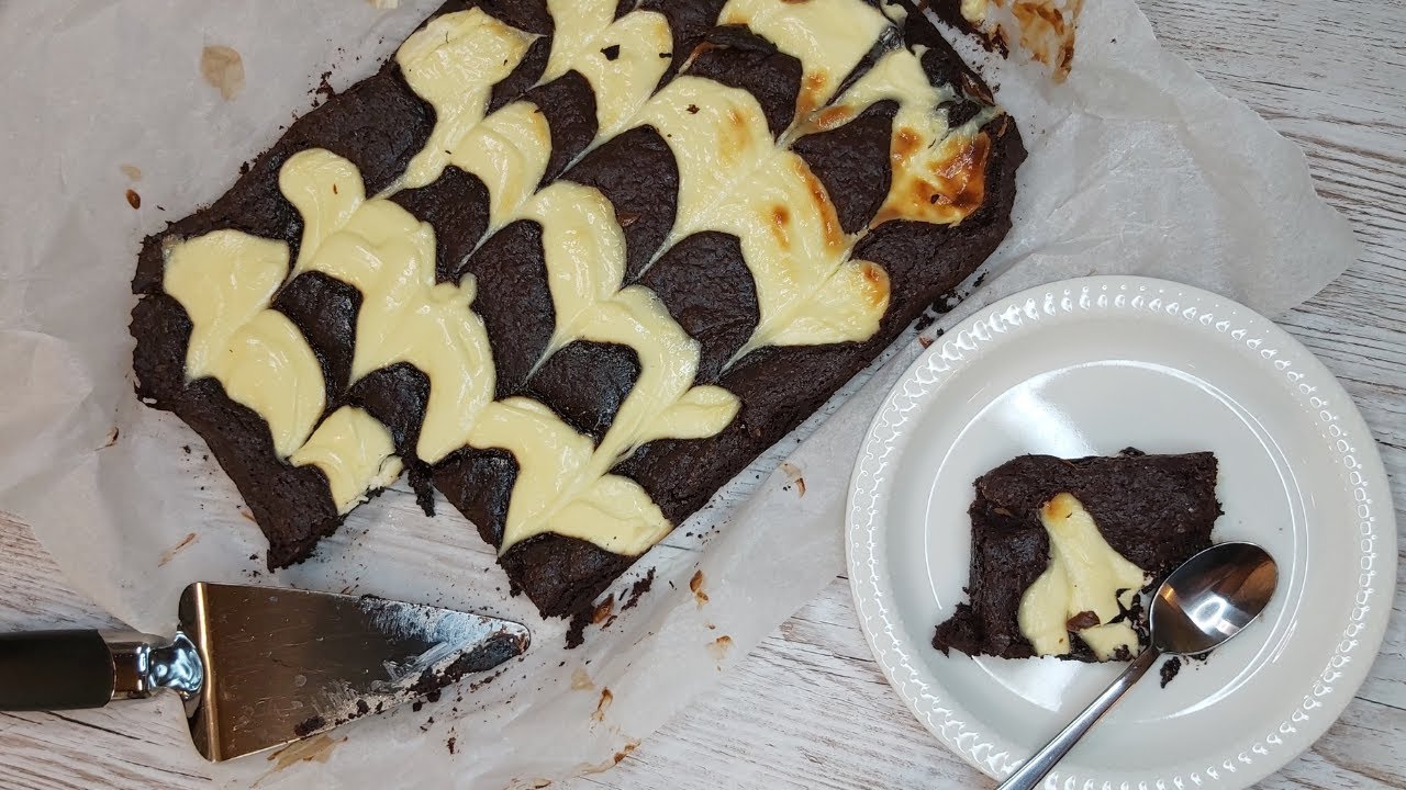 Шоколадный пирог с крем-чиз 🎂 Справится даже ребенок🥮 как в кофейнях☕😋🍫