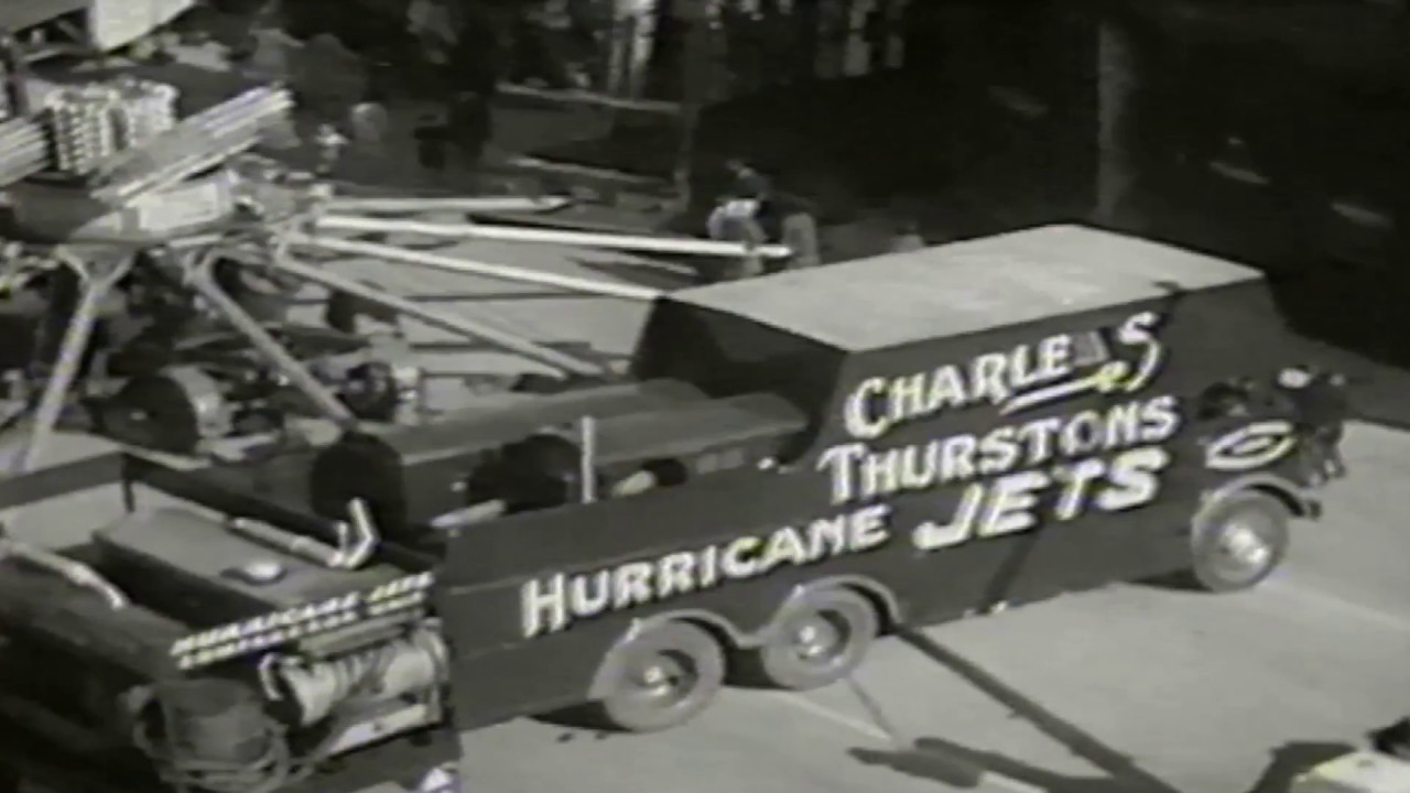 Stamford Mid Lent Fair 1960s Build Up Scenes
