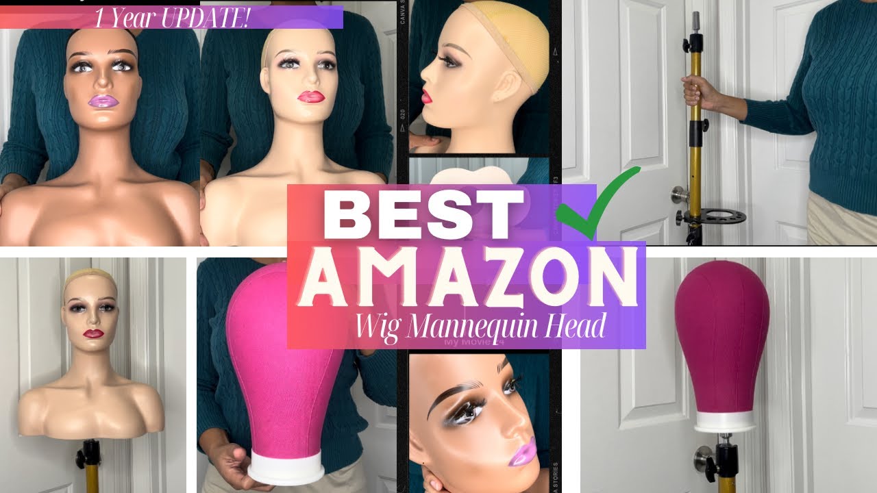 Mannequin Head Review + Mannequin Head Amazon Must Haves | You NEED these GOOD Wig Heads!