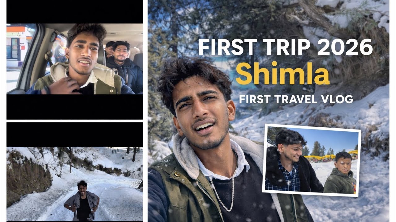Manali trip 2026 ( shimla ) ❤️😅#enjoyment