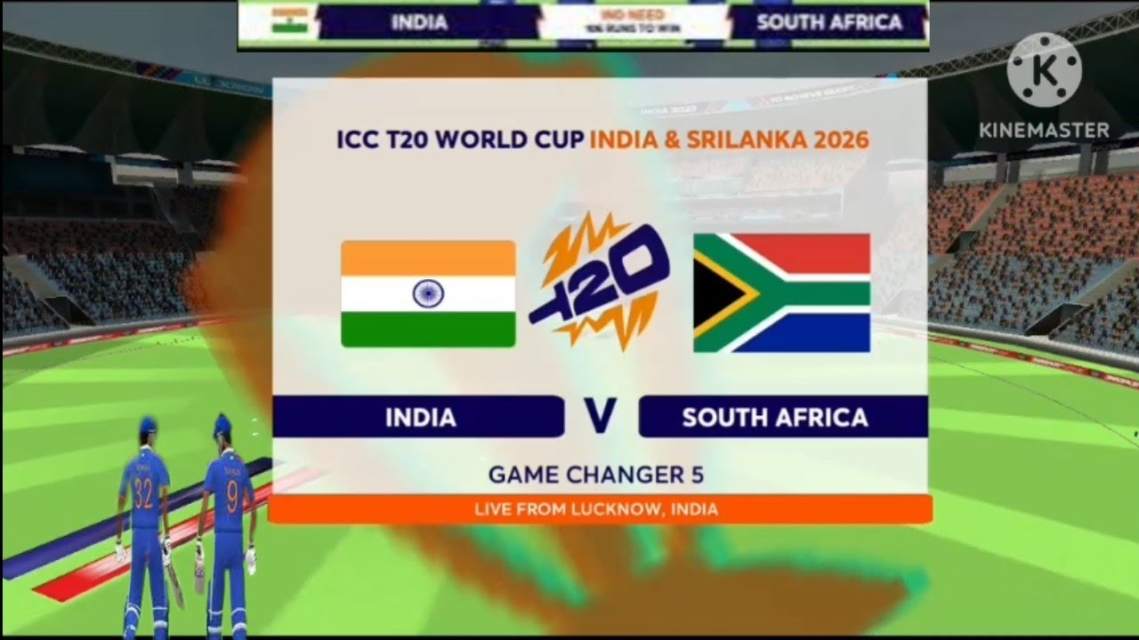 SUPER 8 T20 World Cup 2026! India Vs South Africa Real Cricket (Hardcore Mode)
