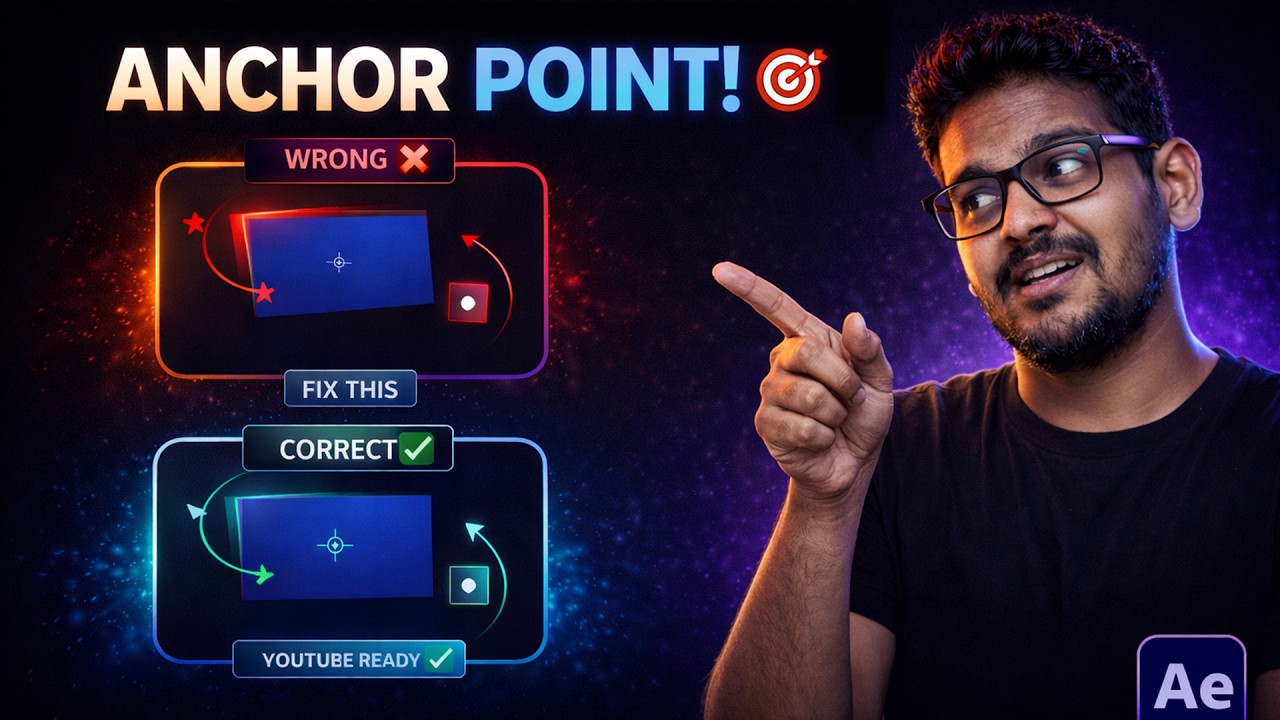 How to Move & Adjust Anchor Point in After Effects Easily
