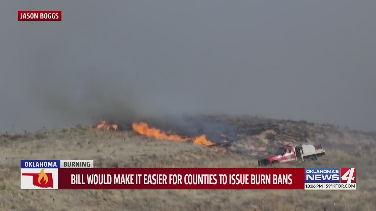 Bill would make it easier for counties to issue burn bans