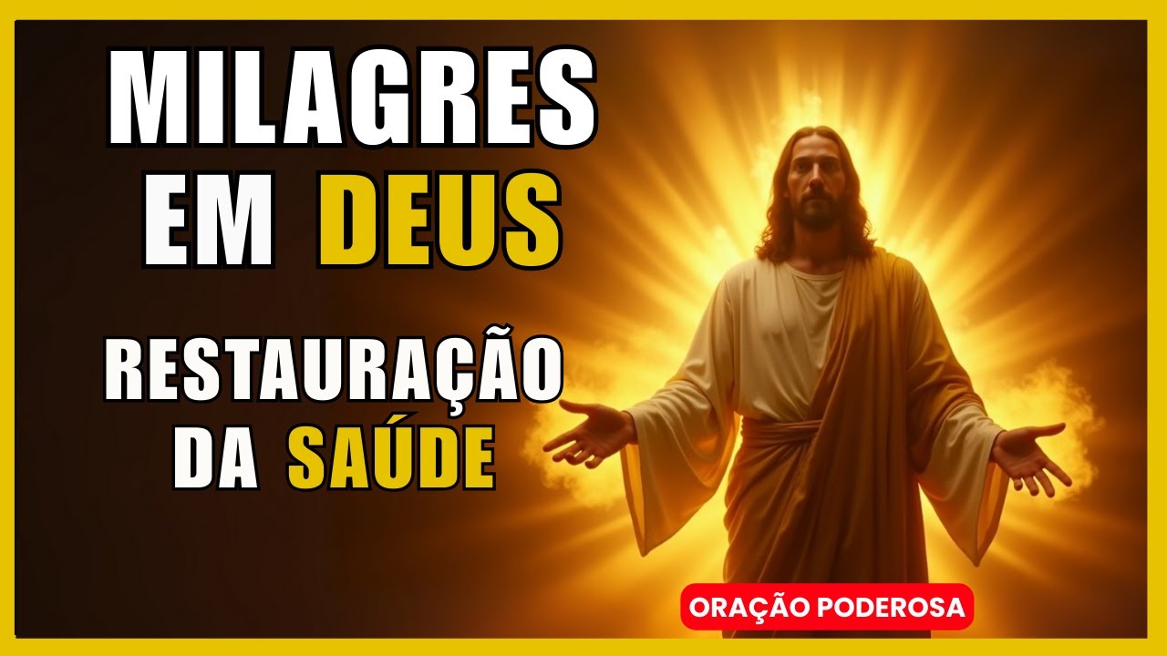 ORAÇÃO PODEROSA PARA CLAMOR A DEUS POR MILAGRES E RESTAURAÇÃO DA SAÚDE