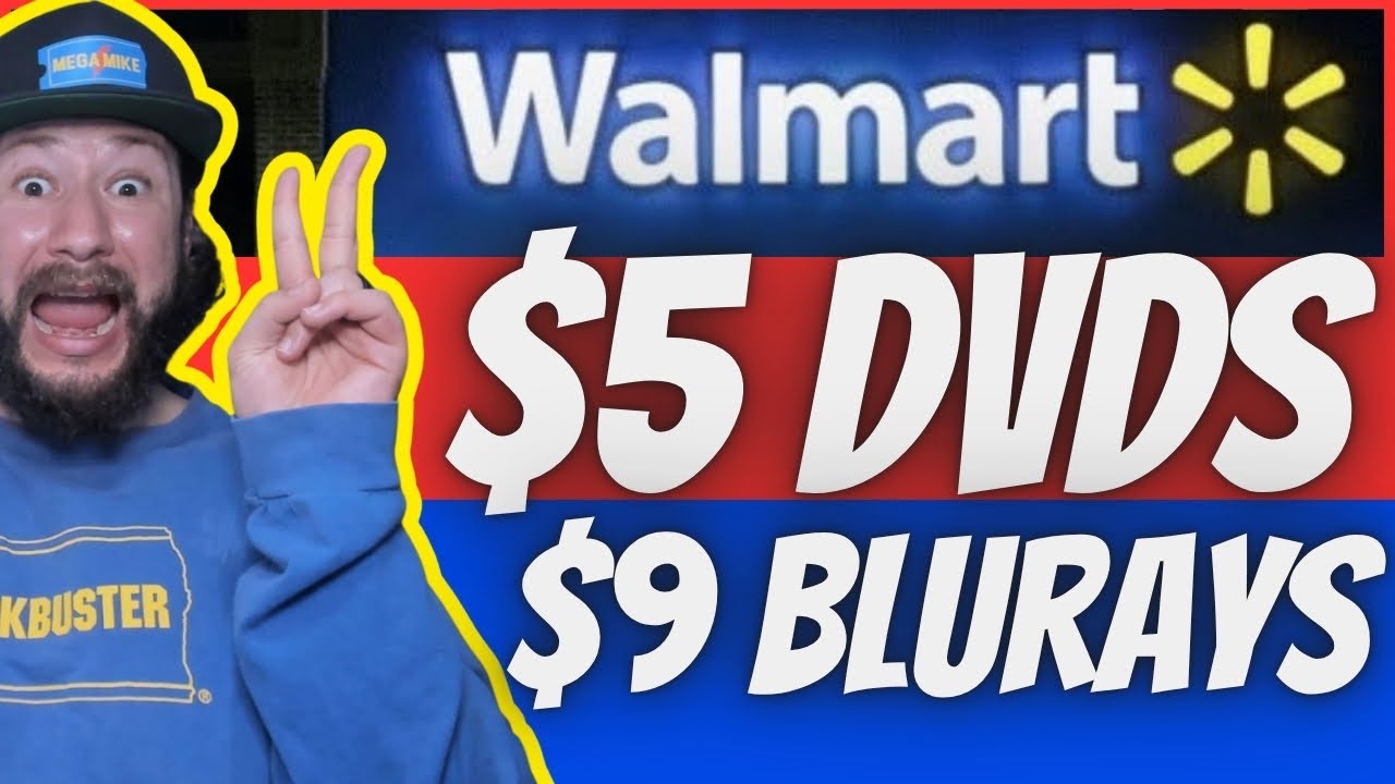 INSANE Physical Media Deals at Walmart! 💥 $9 Blu-rays, $5 DVDs & NEW 4K Releases!