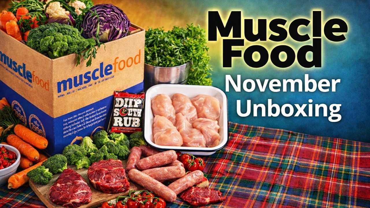 Muscle Food | November selection & unboxing :)
